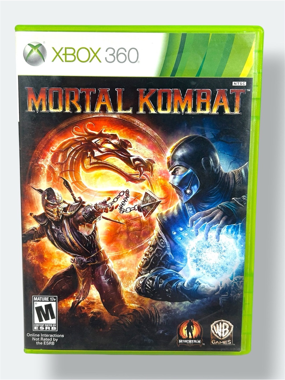 Mortal Kombat MK9 Xbox 360 CIB Tested Complete Excellent Condition